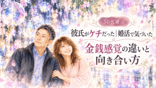 【50代婚活】彼氏がケチだった！金銭感覚の違いと向き合った日
